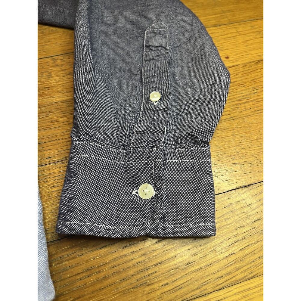 American Eagle Men’s Blue Patchwork Colorblock Bu… - image 6